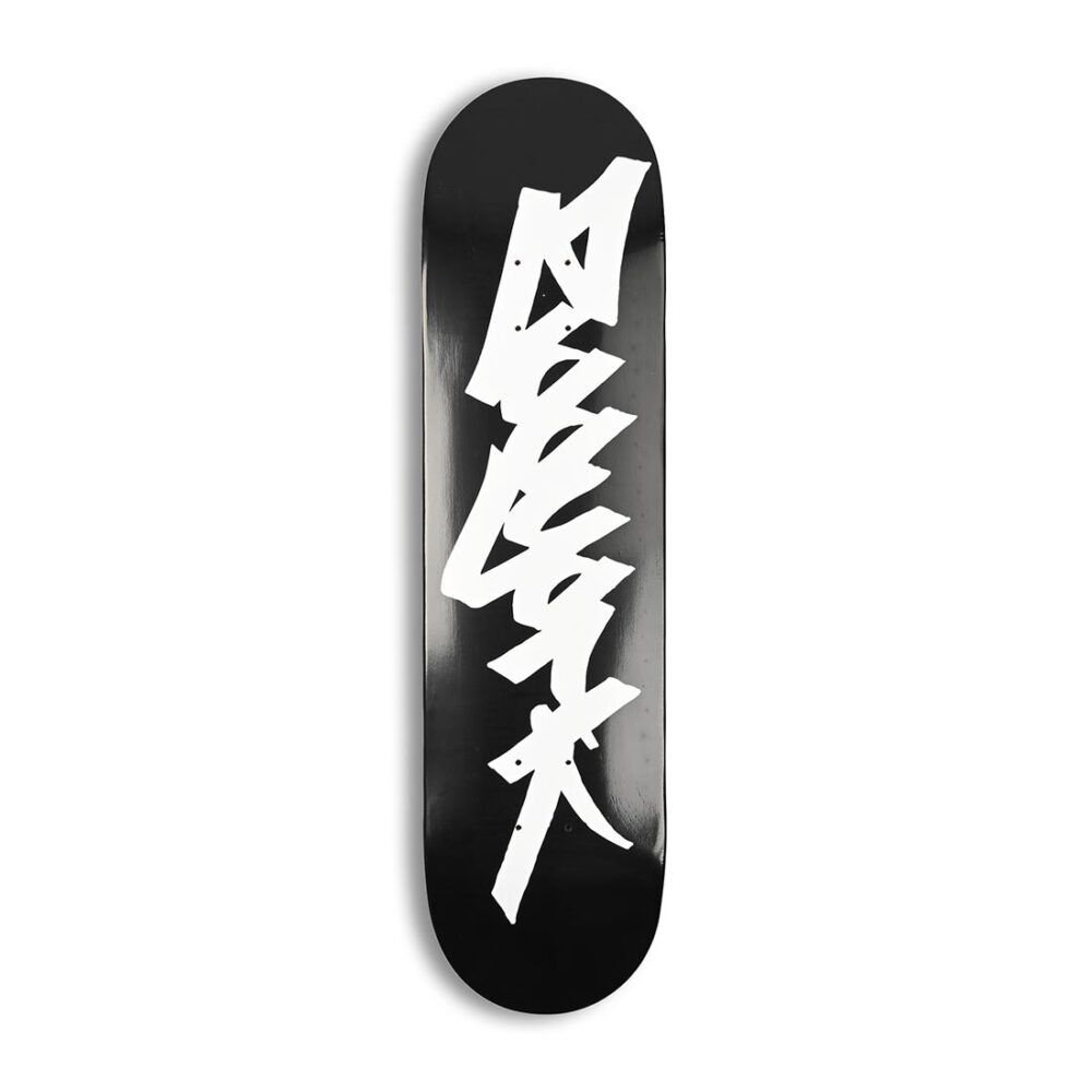 Zoo York OG 95 Tag 8" Skateboard Deck - Black/White