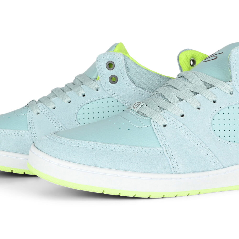 eS Accel Slim Mid Skate Shoes - Blue/Grey/White