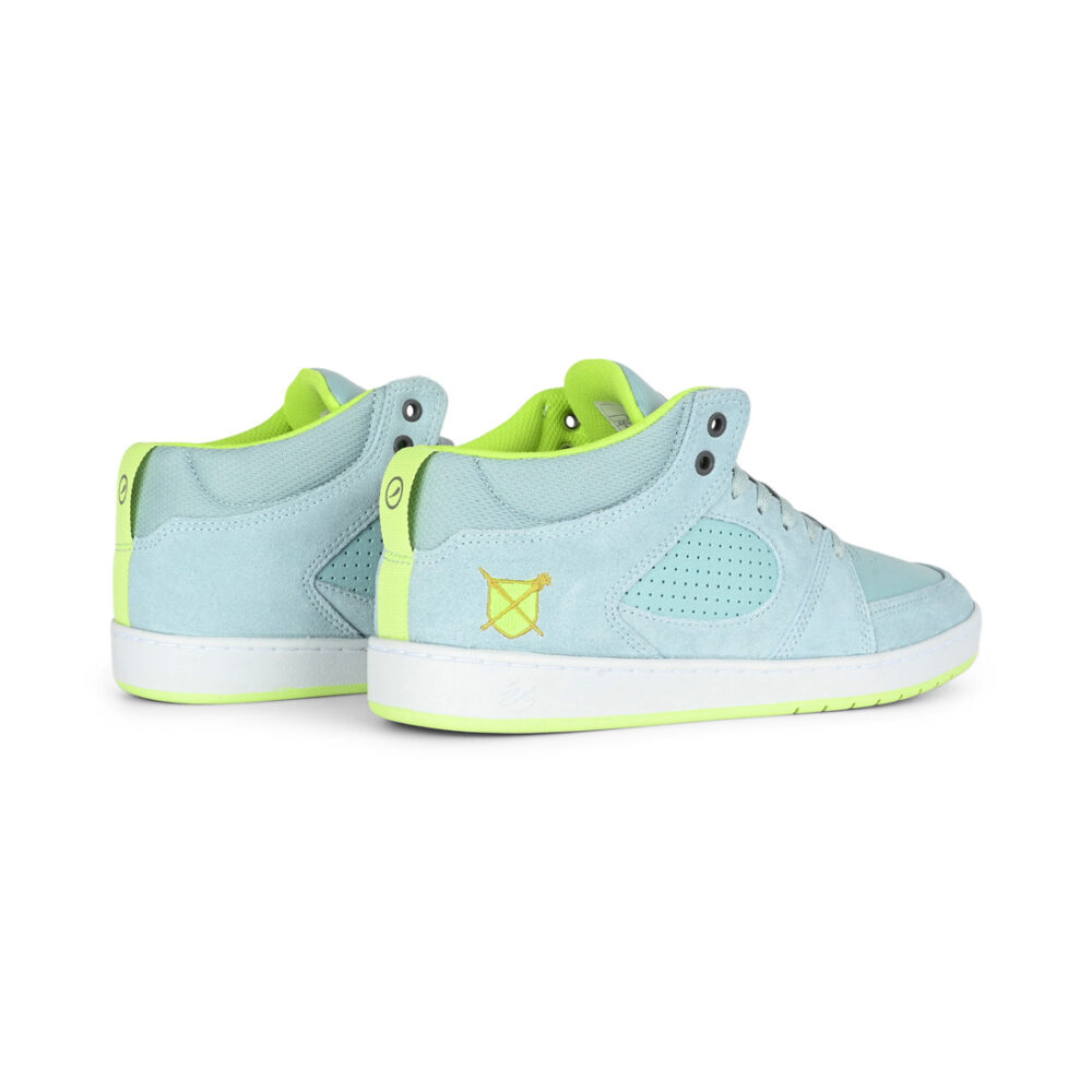 eS Accel Slim Mid Skate Shoes - Blue/Grey/White