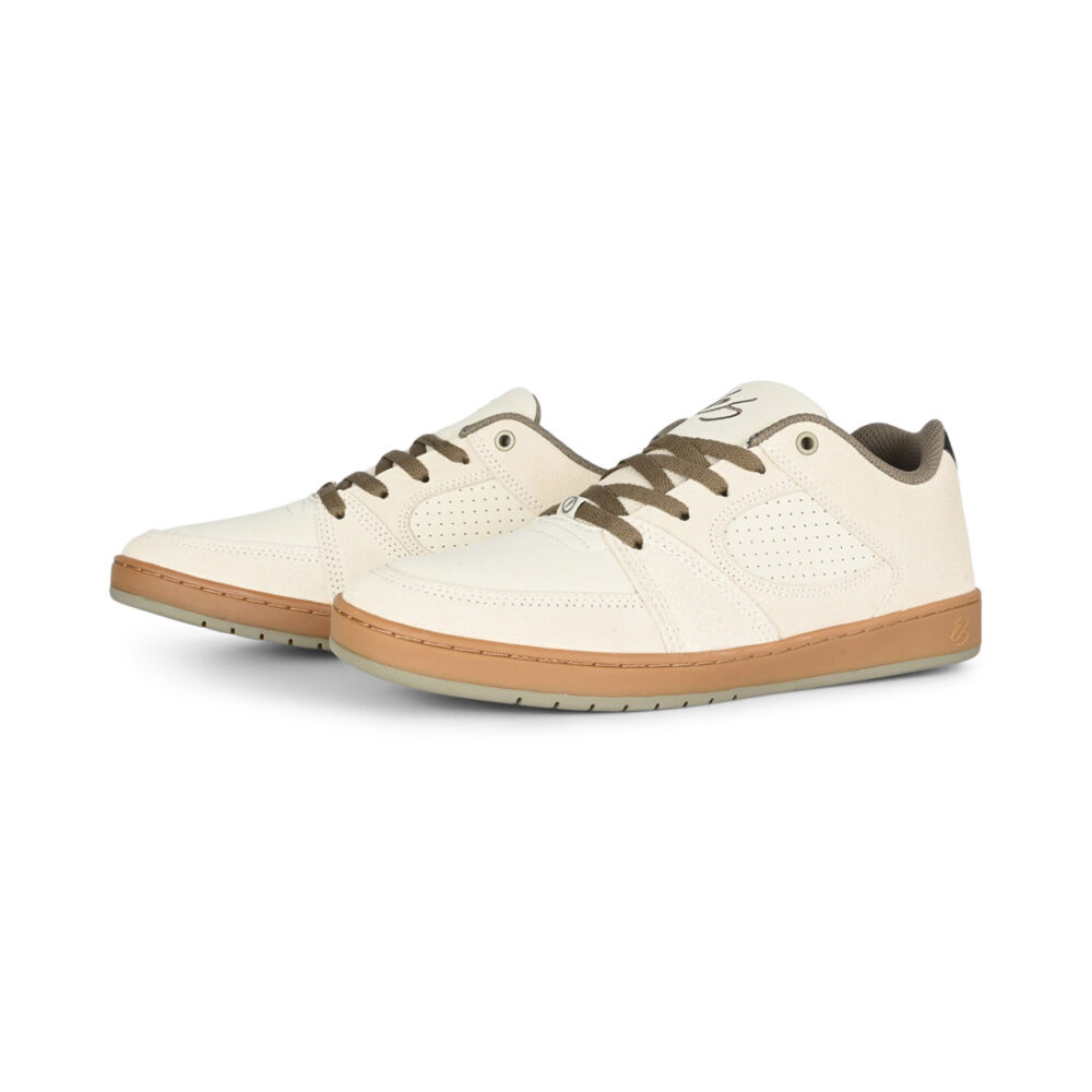 eS Accel Slim Shoes - White/Black/Gum