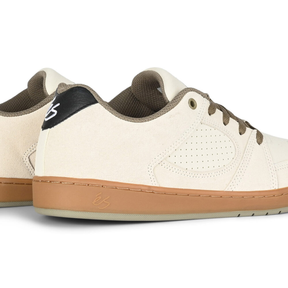eS Accel Slim Shoes - White/Black/Gum