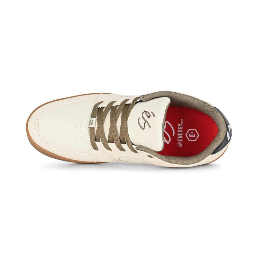 eS Accel Slim Shoes - White/Black/Gum