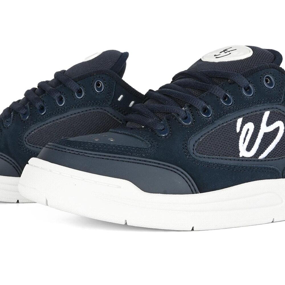 eS Creager Skate Shoes - Navy/White