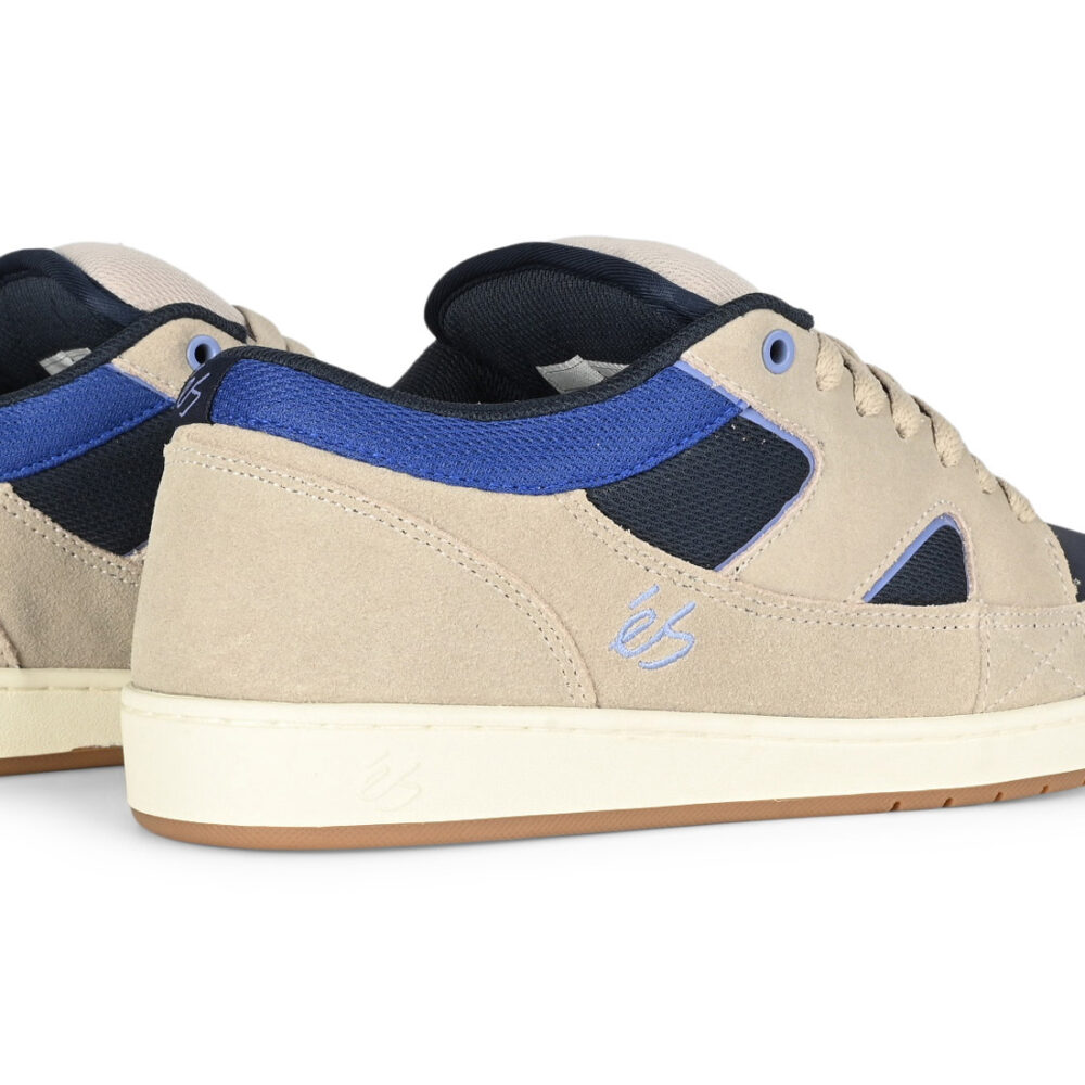 eS Sophisto Low Top Skate Shoes - Tan/Navy
