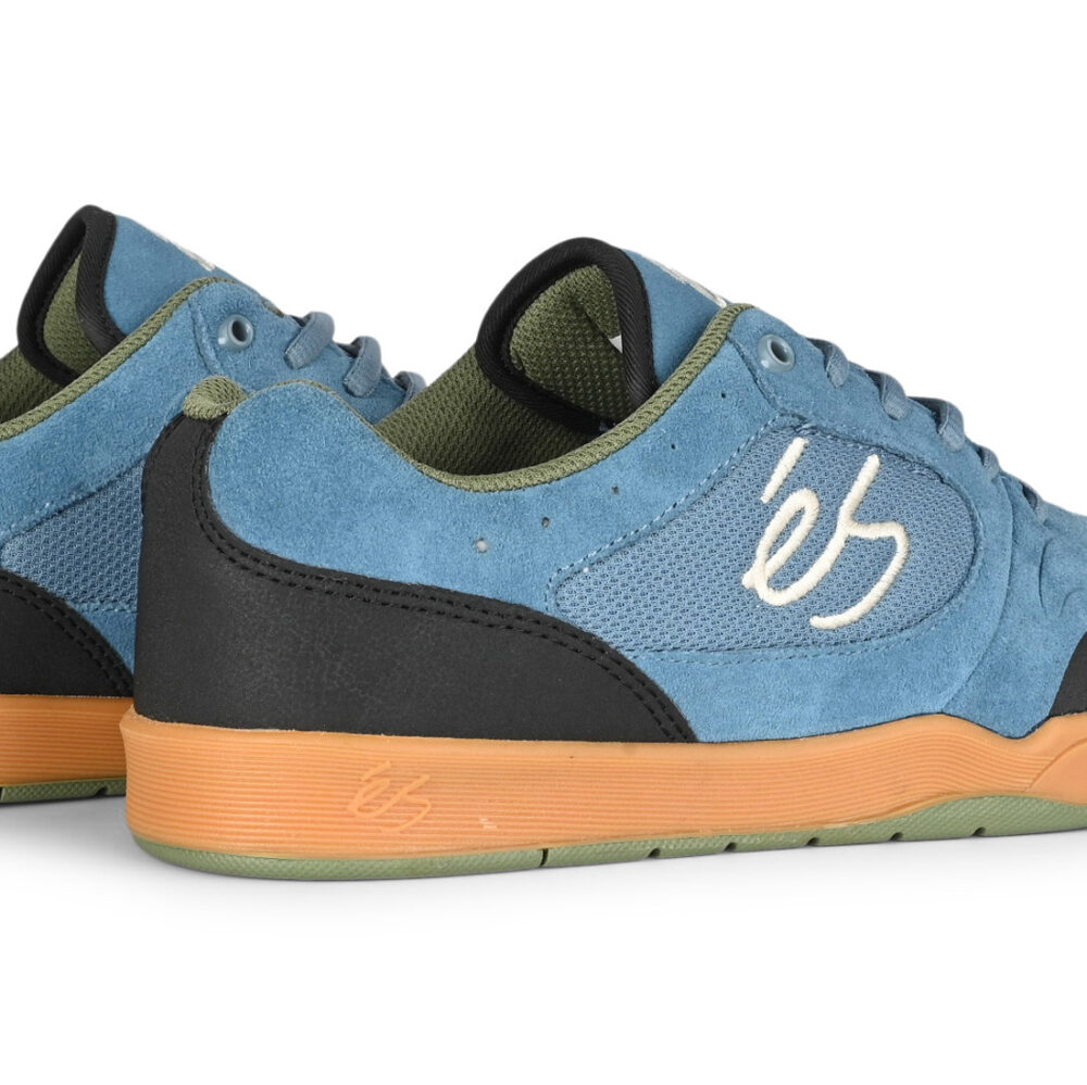 eS x SSD Contour Skate Shoes - Black/Blue