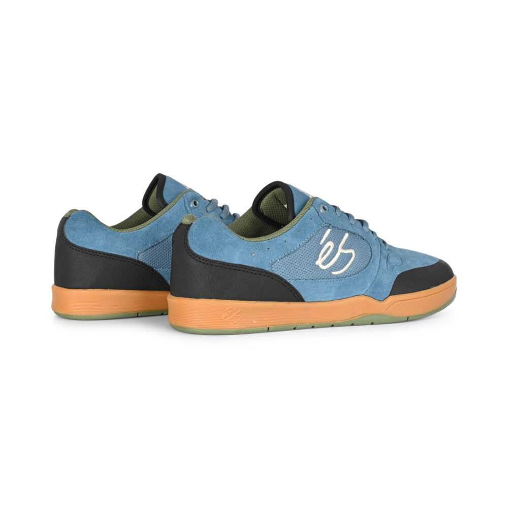 eS x SSD Contour Skate Shoes - Black/Blue