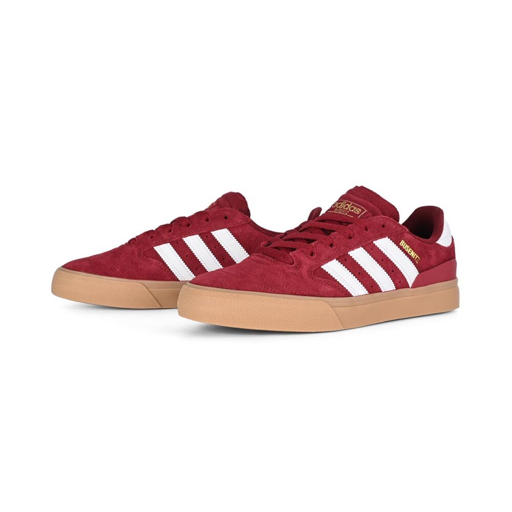Adidas Busenitz Vulc II Skate Shoes - Supplier Colour/White/Gold