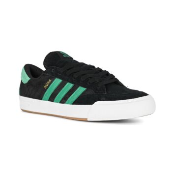 Adidas Nora Skate Shoes - Core Black/Court Green/White