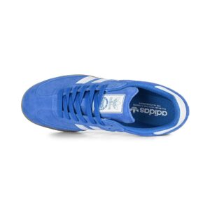 Adidas Samba ADV Skate Shoes - Bluebird/White/Gold Metallic