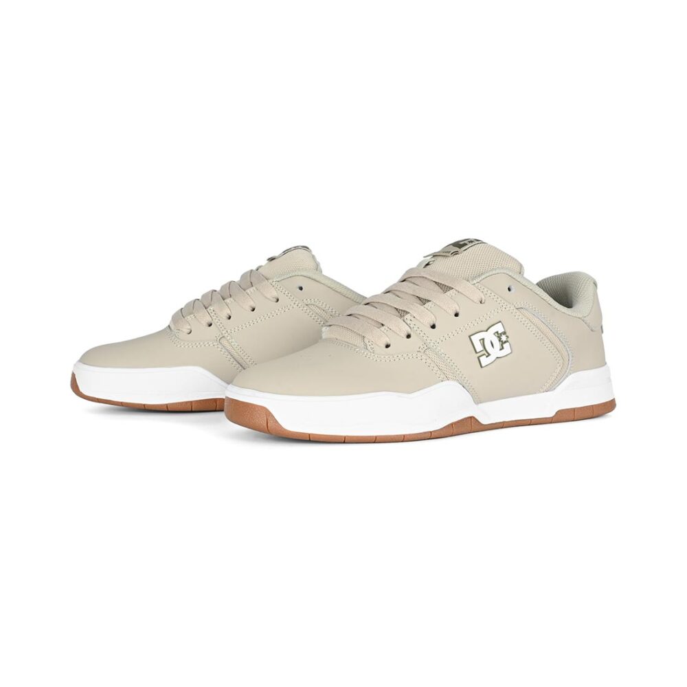 DC Central Low Top Skate Shoes - Tan