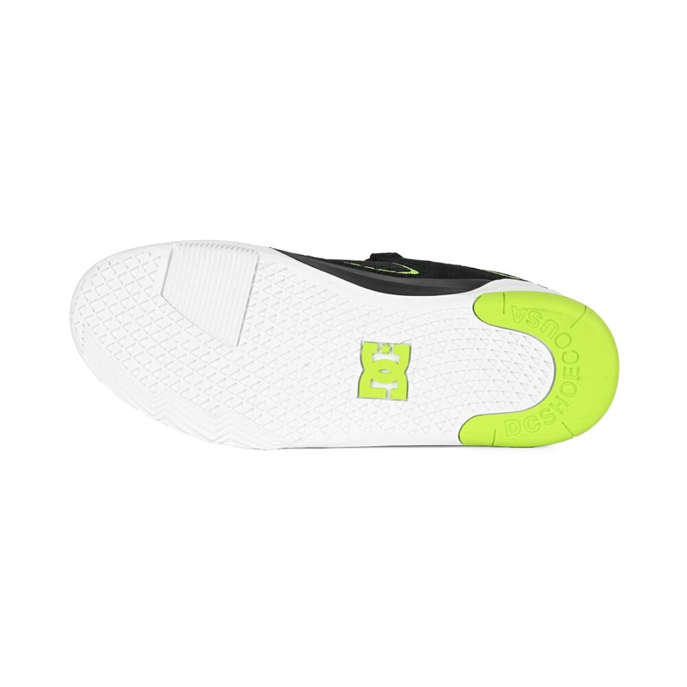 DC Metric S Skate Shoes - Black/Lime