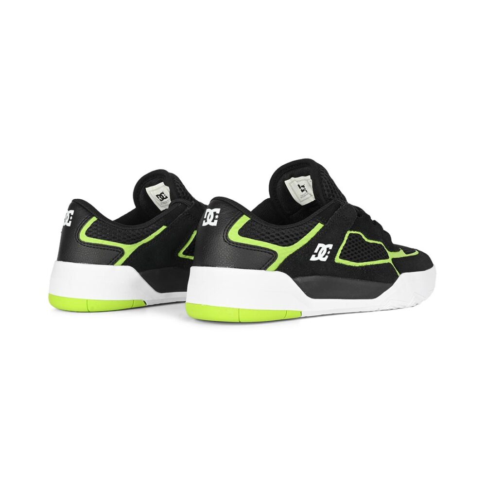 DC Metric S Skate Shoes - Black/Lime