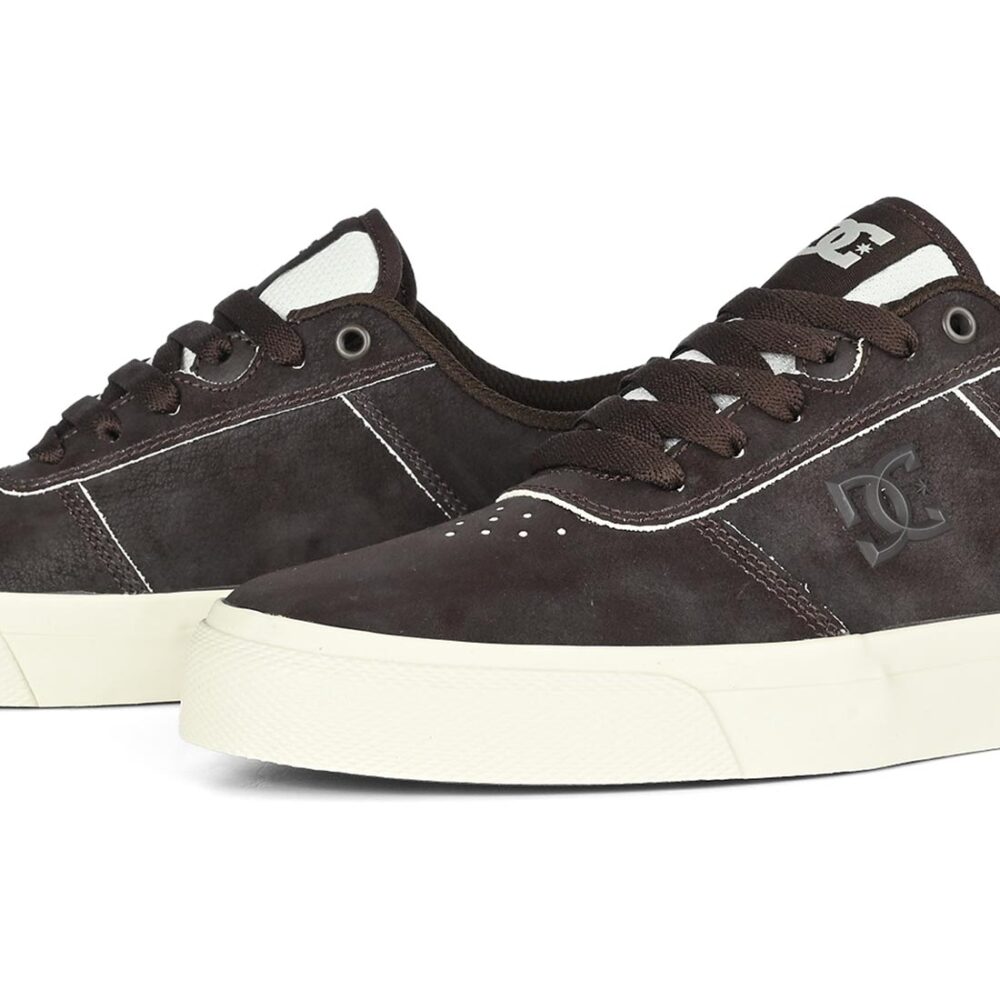 DC Teknic LE Skate Shoes - Dark Chocolate/Brown