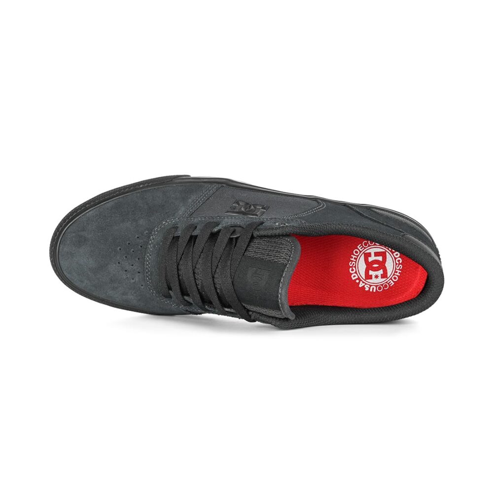 DC Teknic S Skate Shoes - Grey/Black/Grey