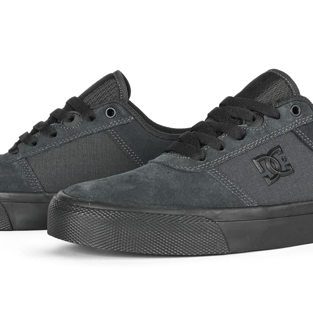 DC Teknic S Skate Shoes - Grey/Black/Grey