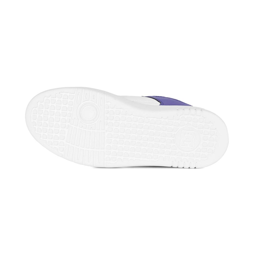 DC Women's Manteca 4 Platform Skate Shoes - Grape/White