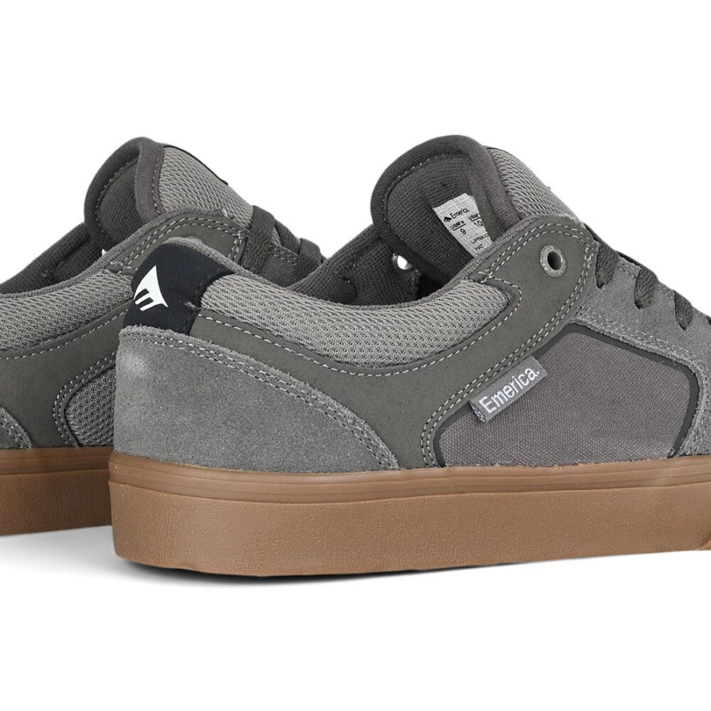 Emerica Cadence Skate Shoes - Grey/Gum