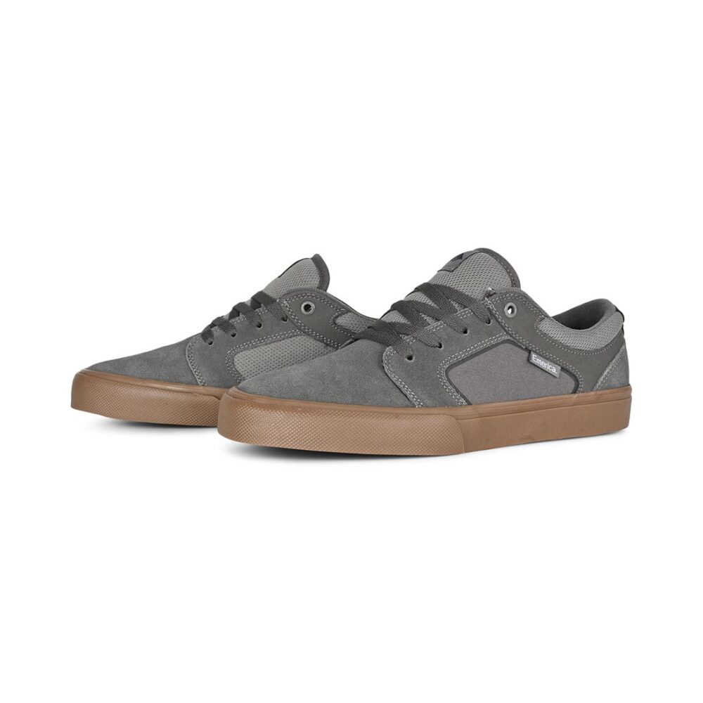 Emerica Cadence Skate Shoes - Grey/Gum