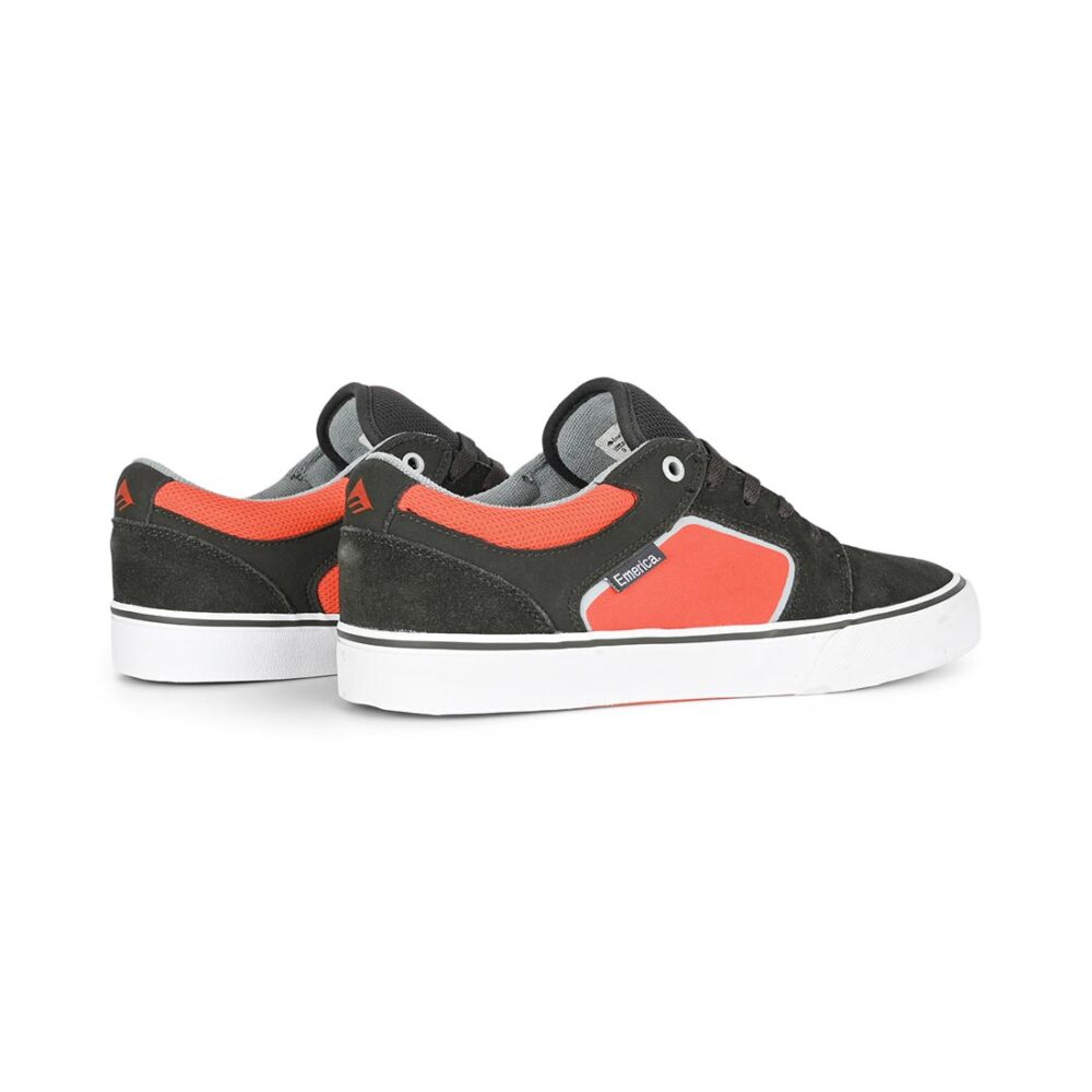 Emerica Cadence Skate Shoes - Grey/Red
