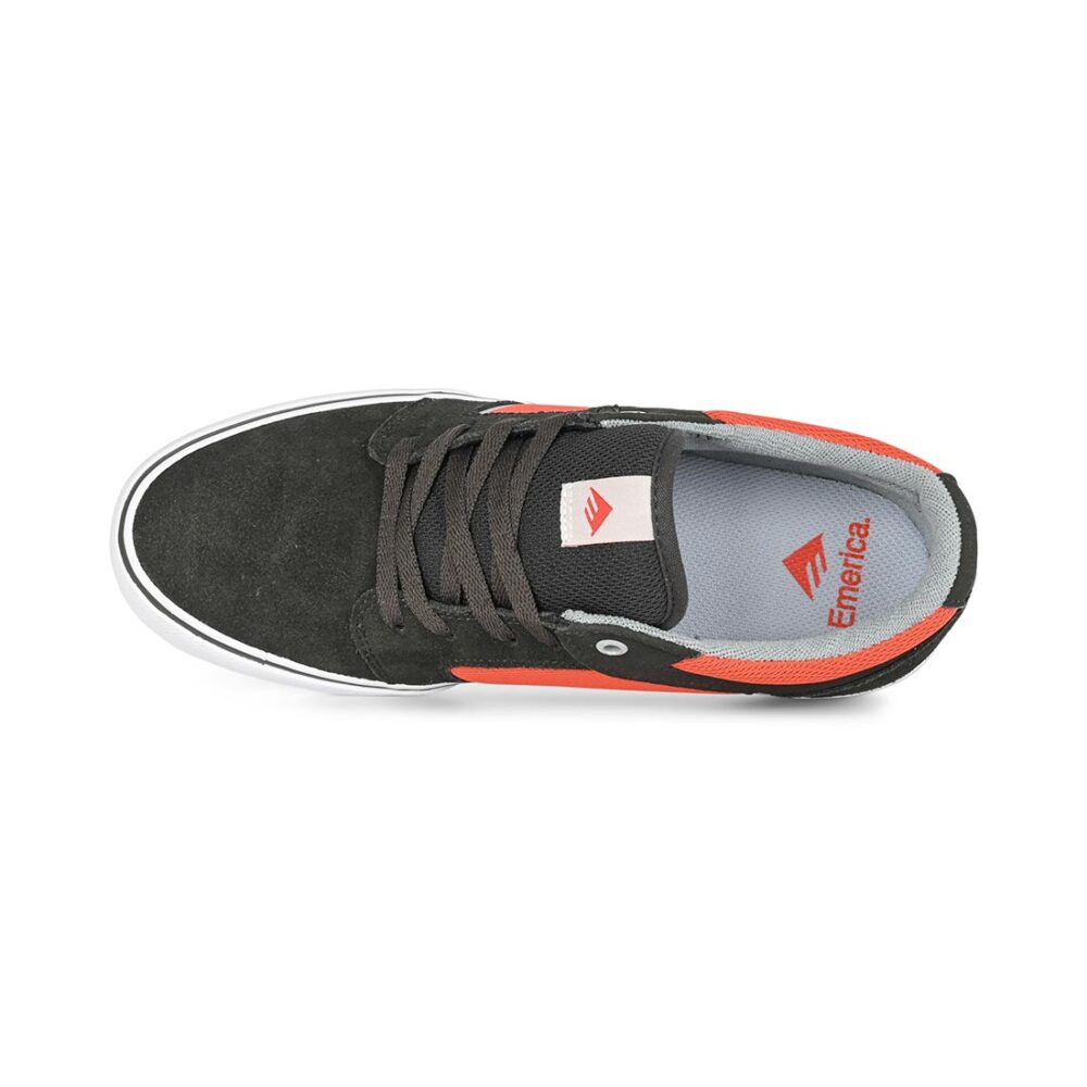 Emerica Cadence Skate Shoes - Grey/Red