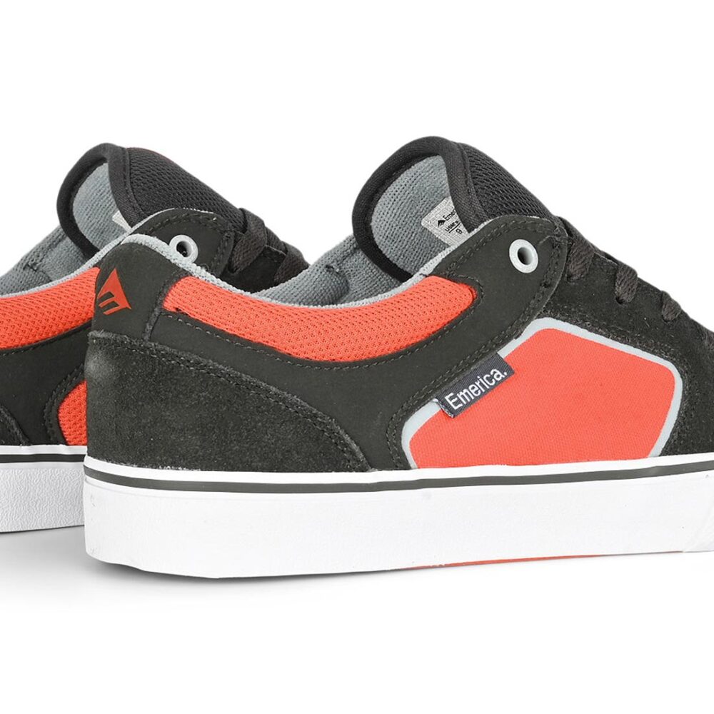 Emerica Cadence Skate Shoes - Grey/Red
