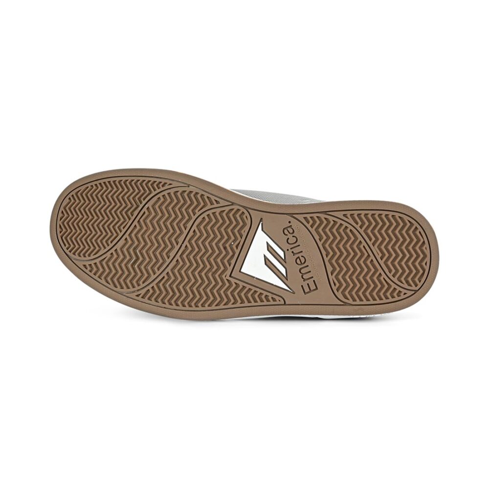 Emerica Heritic Skate Shoes - Grey/Light Grey