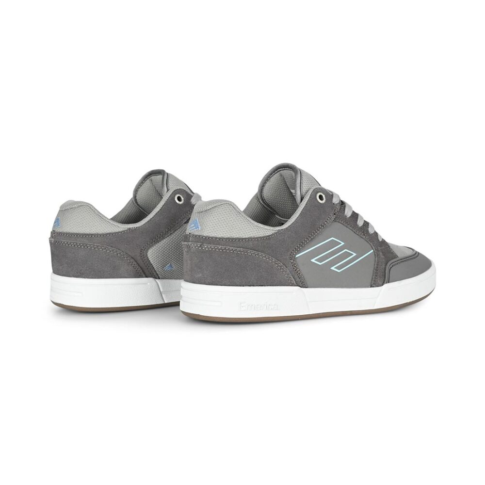 Emerica Heritic Skate Shoes - Grey/Light Grey
