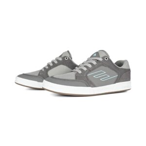 Emerica Heritic Skate Shoes - Grey/Light Grey