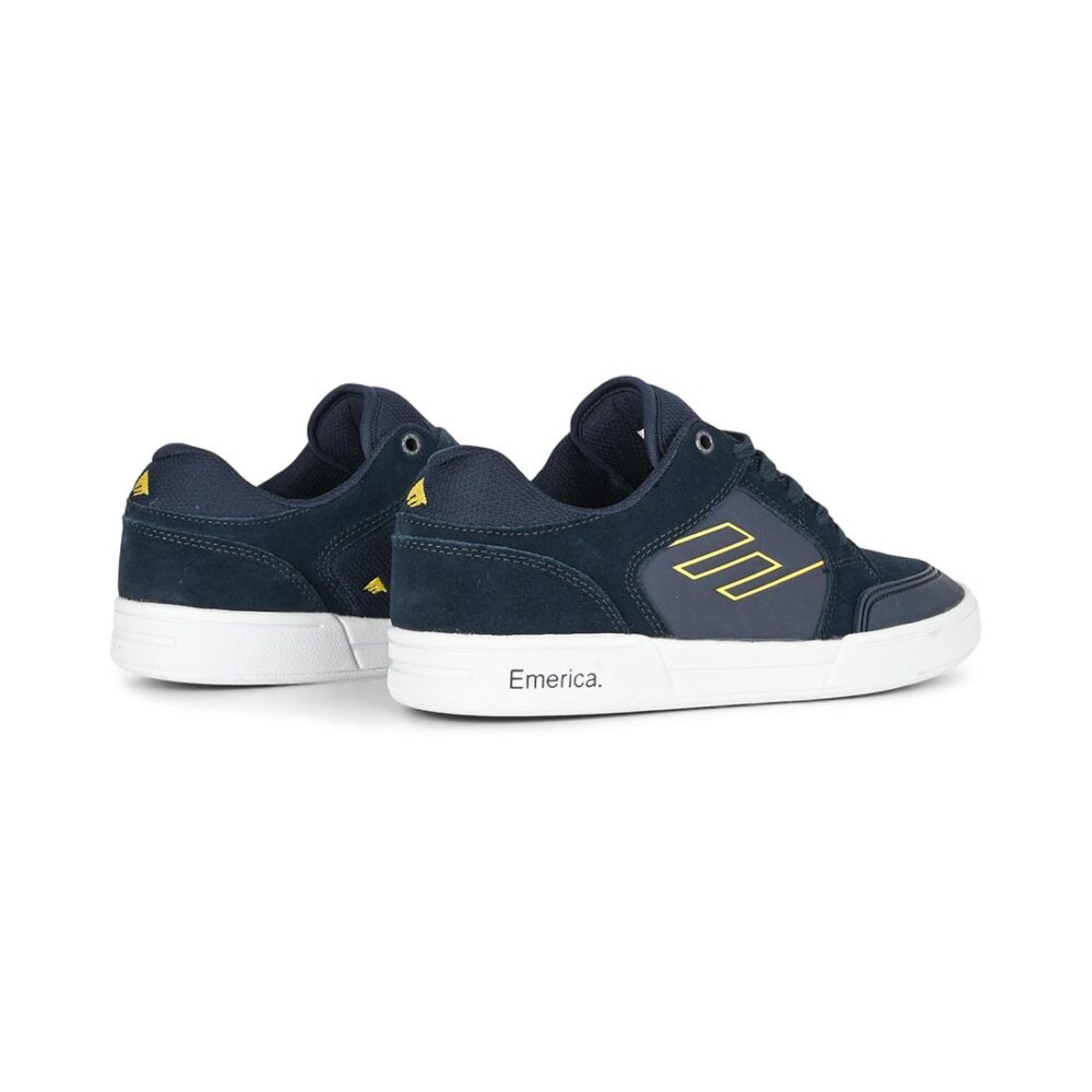 Emerica Heritic Skate Shoes - Navy
