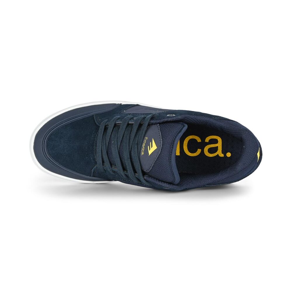 Emerica Heritic Skate Shoes - Navy