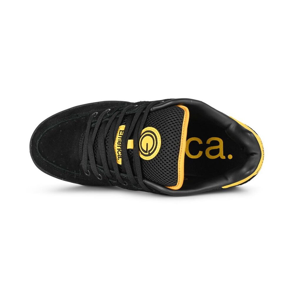 Emerica OG-1 Skate Shoes - Black/Yellow