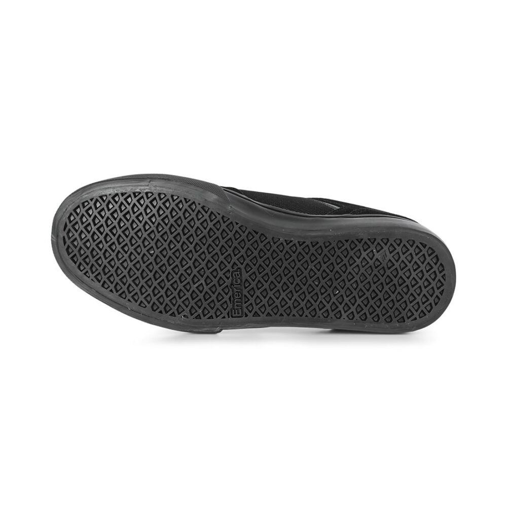 Emerica The Low Vulc Skate Shoes - Black/Black