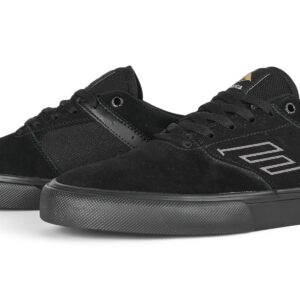 Emerica The Low Vulc Skate Shoes - Black/Black