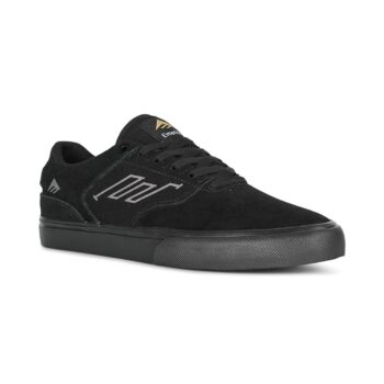 Emerica The Low Vulc Skate Shoes - Black/Black
