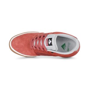 Emerica The Low Vulc Skate Shoes - Burgundy
