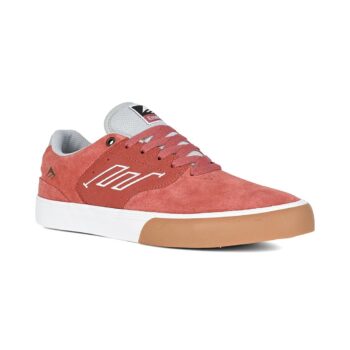 Emerica The Low Vulc Skate Shoes - Burgundy