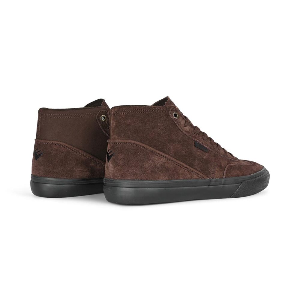 Emerica Winkowski High-Top Skate Shoes - Brown/Black
