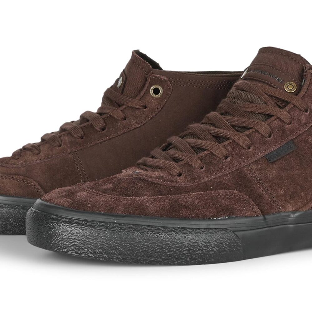 Emerica Winkowski High-Top Skate Shoes - Brown/Black