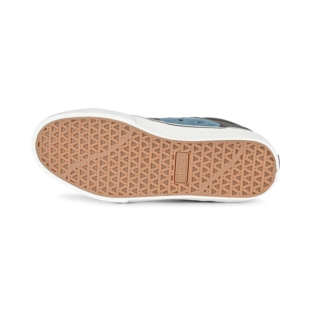 Etnies Barge LS Skate Shoes - Grey/Blue