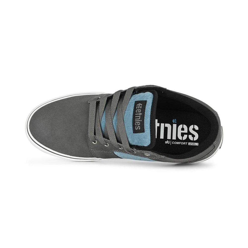Etnies Barge LS Skate Shoes - Grey/Blue