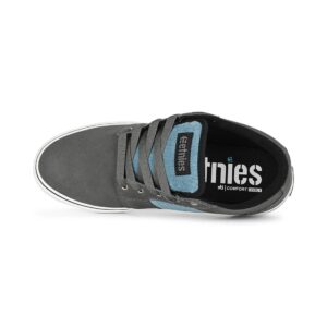 Etnies Barge LS Skate Shoes - Grey/Blue