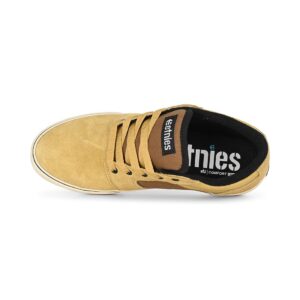 Etnies Barge LS Skate Shoes - Tan/Brown/Orange