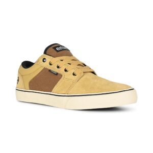 Etnies Barge LS Skate Shoes - Tan/Brown/Orange