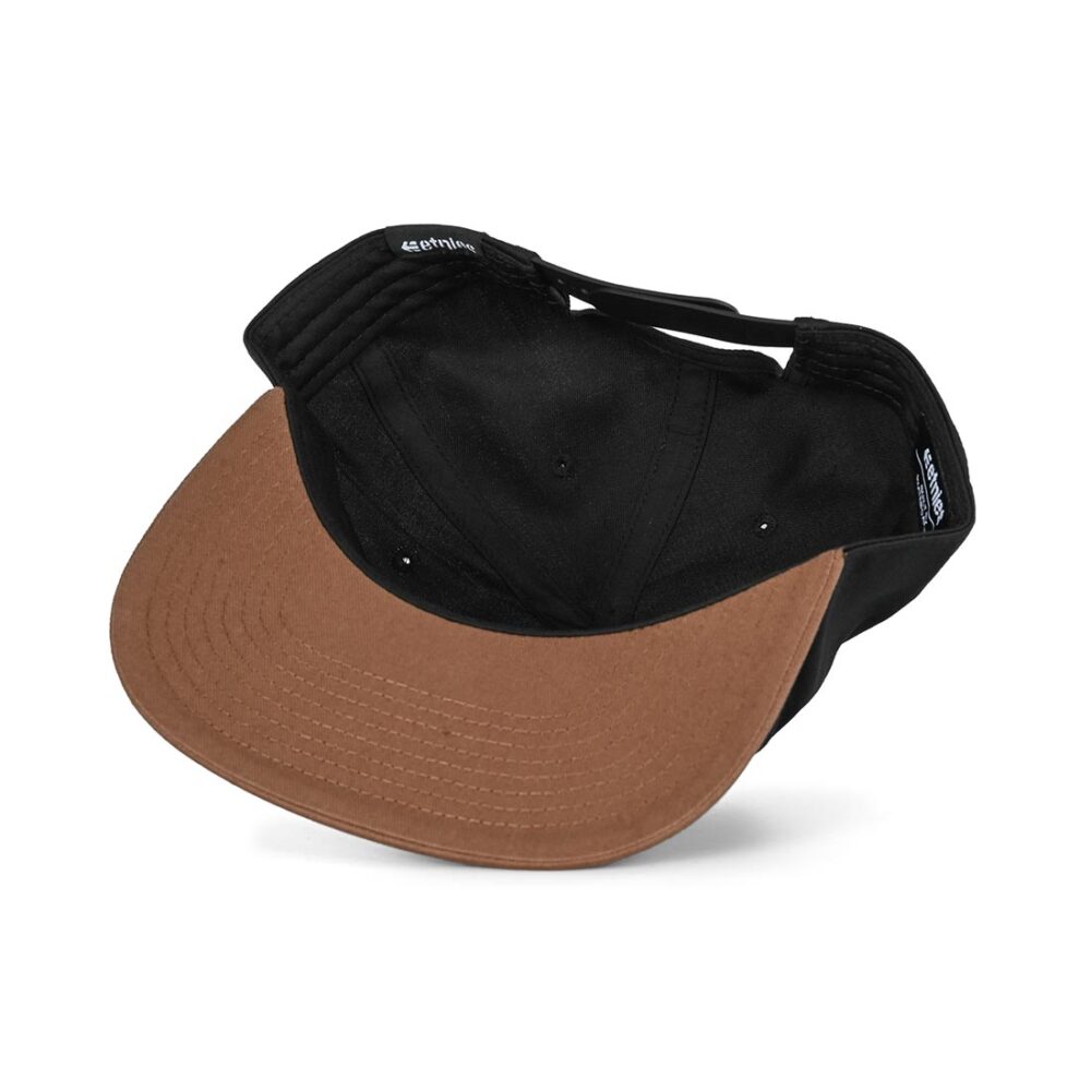 Etnies Corp Snapback Cap – Black/Brown