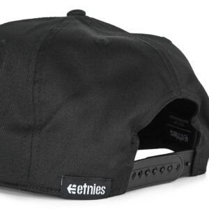 Etnies Corp Snapback Cap – Black/Brown