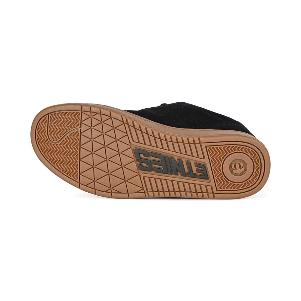 Etnies Fader Skate Shoes - Black/Green/Gum
