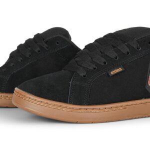 Etnies Fader Skate Shoes - Black/Green/Gum
