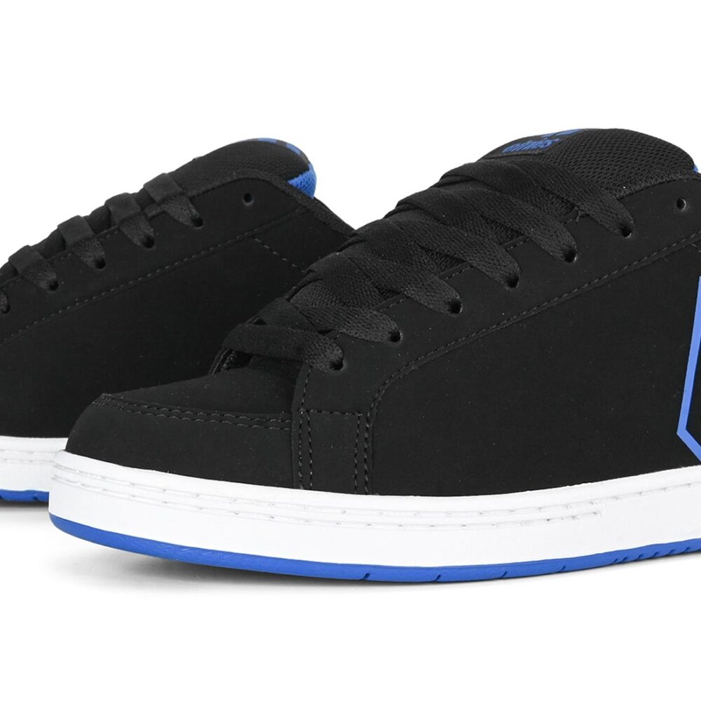 Etnies Kingpin 2 Skate Shoes - Black/White/Royal