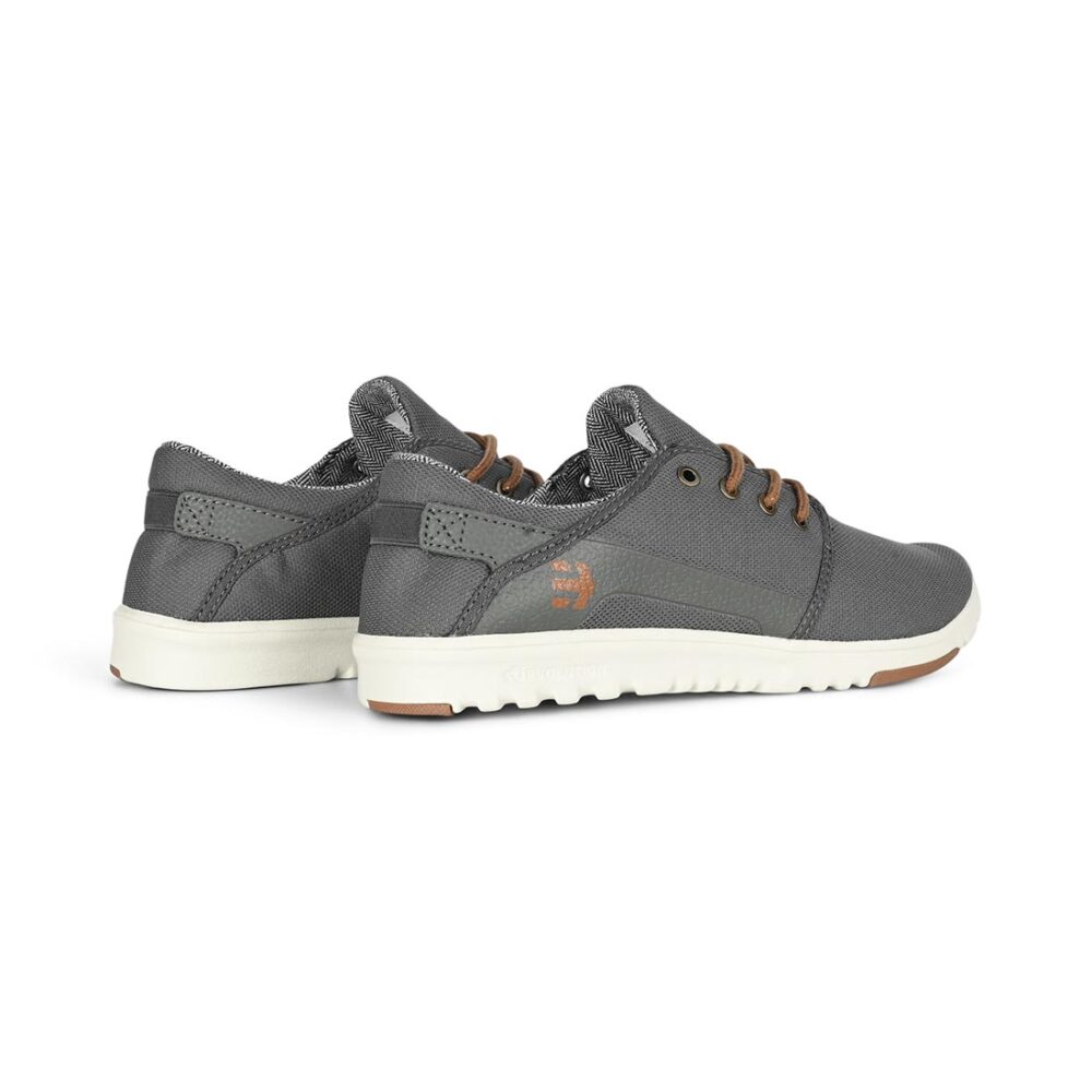 Etnies Scout Shoes - Grey/Gold/White
