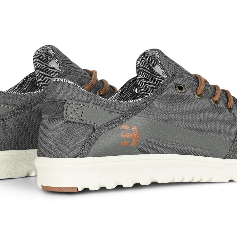 Etnies Scout Shoes - Grey/Gold/White
